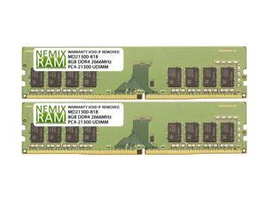 16GB (2x8GB) DDR4 2666 (PC4 21300) Desktop Memory Module 16GB (2x8GB) DDR4 2666 (PC4 21300) Desktop Memory Module