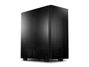 anidees AI Crystal M Middle Tower Tempered Glass CEB-ATX/ATX PC Gaming Case Support 360/240 Radiator - Black AI-CL-M-LITE (PC Case ONLY)