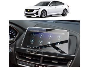 Screen Protector Foils for 2020 2021 Cadillac CT5 Navigation Display Tempered Glass 9H Hardness HD Clear Chevrolet LCD GPS Touch Screen Protective Film