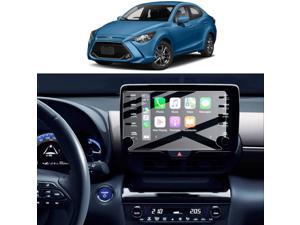 Screen Protector Foils for 2019 2020 RAV4 C-HR CHR Navigation Display Tempered Glass 9H Hardness Anti-Explosion & Scratch HD Clear Toyota GPS LCD Protective Film 