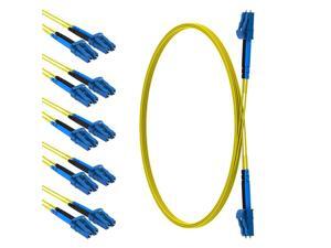 CableRack 4 Meter LC to LC Single Mode Fiber 9/125 Fiber Patch Cable (5-Pack) CableRack 4 Meter LC to LC Single Mode Fiber 9/125 Fiber Patch Cable (5-Pack)