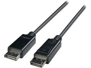 Accell B088C-013B-23 DisplayPort to DisplayPort Version 1.4 Cable, 13ft / 4m, poly bag, Black