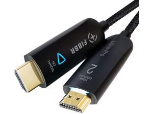 FIBBR UltraPro Fiber Optic HDMI Cable 9.84ft (18Gbps 4K@60Hz) - High-Speed Active Optical HDMI Cable Supports HDR10 ARC HDCP2.2 YUV4:4:4/4:2:2/4:2:0 FIBBR UltraPro Fiber Optic HDMI Cable 9.84ft (18Gbps 4K@60Hz) - High-Speed Active Optical HDMI Cable Supports HDR10 ARC HDCP2.2 YUV4:4:4/4:2:2/4:2:0
