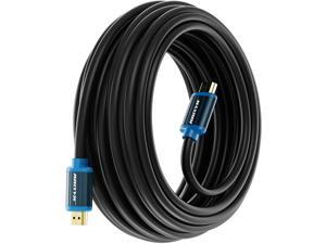 HDMI Cable 4K Ultra HD 35 Foot (1 Pack) Nylon Braided HDMI 2.0 Cable, High Speed 18Gbps 4K@60Hz HDR, 3D, 2160p, 1080p, HDCP 2.2, ARC, HDMI Cables for Monitors, HDTV HDMI Cable 4K Ultra HD 35 Foot (1 Pack) Nylon Braided HDMI 2.0 Cable, High Speed 18Gbps 4K@60Hz HDR, 3D, 2160p, 1080p, HDCP 2.2, ARC, HDMI Cables for Monitors, HDTV