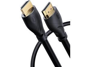 PowerBear 4K HDMI Cable 3 ft | High Speed, Rubber & Gold Connectors, 4K @ 60Hz, Ultra HD, 2K, 1080P & ARC Compatible for Laptop, Monitor, PS5, PS4, Xbox One, Fire TV, Apple TV & More