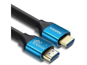 4K HDMI Cable 10ft, PCERCN 18Gbps High Speed HDMI 2.0 Cable, 4K HDR, HDCP 2.2/1.4, 3D, 2160P, Ethernet - 30 AWG Copper Core, Audio Return(ARC) Compatible UHD TV, Blu-ray, PS4/3, Monitor -Blue 4K HDMI Cable 10ft, PCERCN 18Gbps High Speed HDMI 2.0 Cable, 4K HDR, HDCP 2.2/1.4, 3D, 2160P, Ethernet - 30 AWG Copper Core, Audio Return(ARC) Compatible UHD TV, Blu-ray, PS4/3, Monitor -Blue