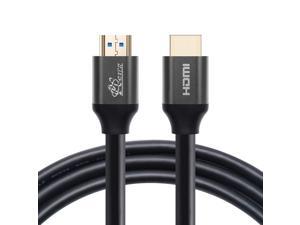 4K HDMI Cable 1.6ft, PCERCN 18Gbps High Speed HDMI 2.0 Cable, 4K HDR, HDCP 2.2/1.4, 3D, 2160P, Ethernet - 30 AWG Copper Core, Audio Return(ARC) Compatible UHD TV, Blu-ray, PS4/3, Monitor -Black 4K HDMI Cable 1.6ft, PCERCN 18Gbps High Speed HDMI 2.0 Cable, 4K HDR, HDCP 2.2/1.4, 3D, 2160P, Ethernet - 30 AWG Copper Core, Audio Return(ARC) Compatible UHD TV, Blu-ray, PS4/3, Monitor -Black