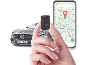 WXDLLI GPS Tracker for Vehicles, Mini Magnetic GPS Real Time Car Locator, Long Standby Portable Real Time Positioning Device, Long Standby GSM SIM GPS Tracker for Vehicle/Car/Person