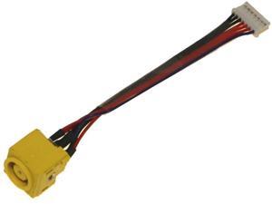 AC DC Jack Power Plug in Charging Port Connector Socket with Wire Cable Harness for Acer Aspire A315-51-52S5 DD0ZAJAD021 DD0AM9AD000 A315-51 A315-21-95KF A315-51-31RD A315-51-51SL