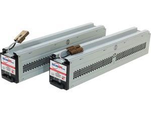 APC//Dell Smart-UPS 2200 Rack Mount DLA2200RMI2U RBC43 Compatible Replacement Battery Cartridge Hot-Swap PowerSwap Solution