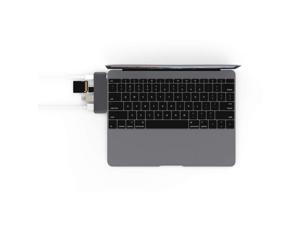 Kanex iAdapt 5 in 1 Multiport USB-C Hub with USB-C Power Delivery, SD, Micro SD, USB 3.0 Space Grey Aluminum Adapter for MacBook Kanex iAdapt 5 in 1 Multiport USB-C Hub with USB-C Power Delivery, SD, Micro SD, USB 3.0 Space Grey Aluminum Adapter for MacBook