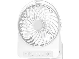 XIAOF-FEN Cute Animal USB Fan Summer 4 Gear Wind Electric Fan Outdoor Cooling Personal Fans USB Fan Color : Yellow