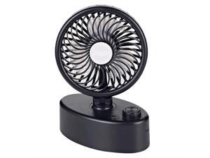 Cher9 Hands-Free Neck Band Hands-Free Hanging USB Rechargeable Dual Fan Mini Air Cooler Summer Portable