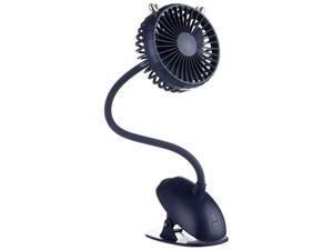 Color : 02 XIAOF-FEN USB Fan Mute Rechargeable Fan Desktop Handheld Portable Fan Flexible Clip Fan USB Fan