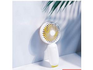 XIAOF-FEN Cute Animal USB Fan Summer 4 Gear Wind Electric Fan Outdoor Cooling Personal Fans USB Fan Color : Yellow