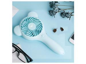 Cooling Fan Sprayeross YHM Multi-Function 360 Degree Rotation Sucker Electric Fan Color : Blue Pink Support 3 Speed Control