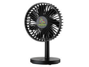 Color : White XIAOF-FEN Mini Foldable Fan USB Charging 3 Gear Wind Electric Fan Outdoor Cooling Personal Fans USB Fan