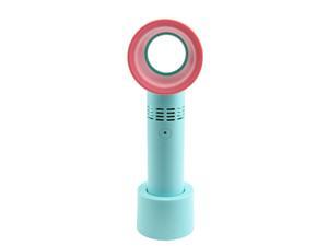 XIAOF-FEN Handheld Multifunction Fan USB Mini Portable 3 Speed Small Foldable Fan USB Fan Color : Purple