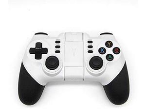 TDCQQ Mobile Game Controller,Mobile Gaming Wireless Bluetooth Controller Gamepad with Adjustable Bracket Holder Supports Android 3.2 Above System//PC