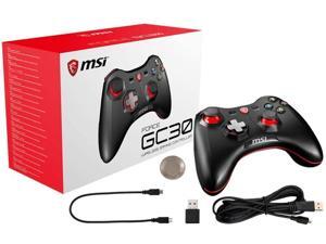 MSI Gaming Wireless Rechargeable Dual Vibration Gaming Controller for PC and Android (FORCE GC30) MSI Gaming Wireless Rechargeable Dual Vibration Gaming Controller for PC and Android (FORCE GC30)