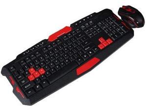 black blue li CQIANG Wireless Gaming Keyboard And Mouse Combo, Mouse With Adjustable DPI Ergonomic Wrist Rest Keyboard, Business Wireless Keyboard And Wireless Mouse Bundle Pack,Black and white light