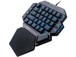 Black Shentesel Ultra-Slim Bluetooth 81 Keys Keyboard with Touchpad for Android Windows Tablet
