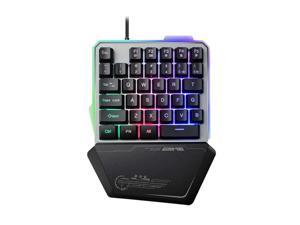 Notebook,Compatible with Windows 10//8//7//Vista//XP Vintress LED Backlit Mechanical Gaming Keyboard and Mouse Combo Bundle,19 Non-Conflict Keys,for PC Desktop Computer etc Black Laptop