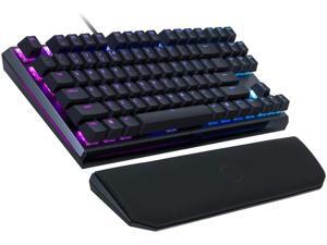 Cooler Master MK730 Tenkeyless Gaming Mechanical Keyboard with Brown Switches, Cherry MX, RGB Per-Key Lighting and Removable Wrist Rest Cooler Master MK730 Tenkeyless Gaming Mechanical Keyboard with Brown Switches, Cherry MX, RGB Per-Key Lighting and Removable Wrist Rest