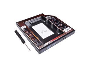 Shentesel Hard Drive Enclosure Internal Dual Bay 2.5inch SATA SSD HDD Tray Mobile Rack