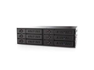Mediasonic 6 x 2.5 SATA Hard Drive/SSD to 5.25 Drive Bay Mobile Rack Backplane – Hot-Swap/Removable Tray Design/Metal Construction (HT21-106) Mediasonic 6 x 2.5 SATA Hard Drive/SSD to 5.25 Drive Bay Mobile Rack Backplane – Hot-Swap/Removable Tray Design/Metal Construction (HT21-106)
