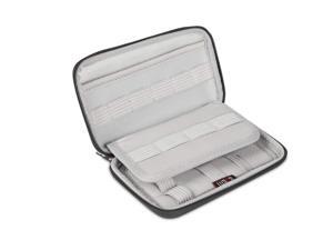 BUBM Travel Waterproof Ultra-Compact Electronics Gadget Organiser Case Bag for Data Cables, Chargers, Plugs, Memory Cards, CF Cards etc BUBM Travel Waterproof Ultra-Compact Electronics Gadget Organiser Case Bag for Data Cables, Chargers, Plugs, Memory Cards, CF Cards etc