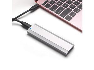 Vaorwne M.2 Sata Ssd to USB 3.0 External Ssd Reader Converter Enclosure with Uasp,Support Ngff M.2 2280 2260 2242 2230 Ssd with Key B//Key B+M