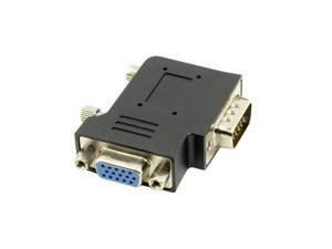 YOUKITTY CY Cable Up Angled 90 Degree VGA SVGA Male to Female Adapter