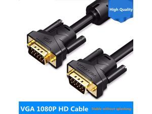 Shielded Copper VGA Video Cable TOP Series KabelDirekt SVGA//VGA Cable Male to Male Computer Monitor Cables Connects HDTV/’s /& Graphics Cards 3 Feet