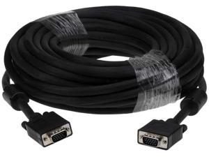 SF Cable 50ft HD15 SVGA M/M Monitor Cable with Ferrite Bead