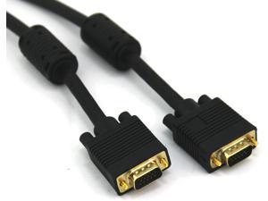 Vcom 100-Feet SVGA HD15 Male to Male Cable Gold Plated (CG381D-G-100)