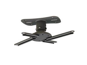 Kanto P101 Universal Projector Ceiling Mount – Solid Steel Construction – Easy to Install – Black