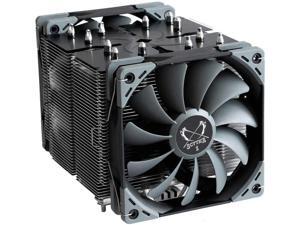 Scythe Ninja 5 Air CPU Cooler, 120mm Single Tower, Intel LGA1151, AMD AM4, Dual Quiet Fans, Black Top Cover Scythe Ninja 5 Air CPU Cooler, 120mm Single Tower, Intel LGA1151, AMD AM4, Dual Quiet Fans, Black Top Cover