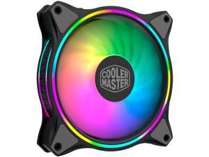 Cooler Master MasterFan MF120 Halo Duo-Ring Addressable RGB Lighting 120mm 3 Pack w/ 24 Independently-Controlled LEDs, Absorbing Rubber Pads, PWM Static Pressure for Computer Case & Liquid Radiator Cooler Master MasterFan MF120 Halo Duo-Ring Addressable RGB Lighting 120mm 3 Pack w/ 24 Independently-Controlled LEDs, Absorbing Rubber Pads, PWM Static Pressure for Computer Case & Liquid Radiator