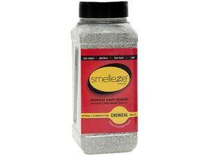 SMELLEZE Natural Chemical Odor Remover Granules: 2 lb. Bottle. Perfect for Floors & Outdoor Chemical Smells
