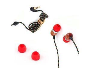 House Of Marley Smile Jamaica In-Ear Wired Headphones with Mic, Fire, EM-JE041-FI House Of Marley Smile Jamaica In-Ear Wired Headphones with Mic, Fire, EM-JE041-FI