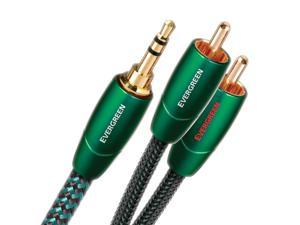 6ft 16.5ft 3.5MM Male To 2 RCA Male Jack Stereo Audio Cable Computer Sound 