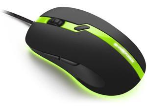 Sharkoon Shark Force Pro Mouse - Green, 000SKSFPROGN Sharkoon Shark Force Pro Mouse - Green, 000SKSFPROGN