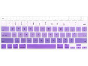 Light Pink Ombre MODLE: A2179, U.S Layout ProElife Ultra Thin Silicone Keyboard Cover Skin for 2020 MacBook Air 13-Inch with Touch ID Accessories Keyboard Protector NOT FIT 2018-2019 Air 13-Inch 