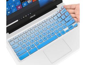 CaseBuy Premium Keyboard Cover for ASUS Chromebook Flip C434 2 in 1 Laptop ASUS C302CA/C423NA/C425TA/C433TA/C434TA-DH342T DSM4T DS384T C523NA Chromebook C434TA Chromebook Skin Ombre Blue CaseBuy Premium Keyboard Cover for ASUS Chromebook Flip C434 2 in 1 Laptop ASUS C302CA/C423NA/C425TA/C433TA/C434TA-DH342T DSM4T DS384T C523NA Chromebook C434TA Chromebook Skin Ombre Blue