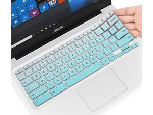 CaseBuy Premium Keyboard Cover for ASUS Chromebook Flip C434 2 in 1 14 Laptop ASUS C302CA/C423NA/C425TA/C433TA/C434TA-DH342T DSM4T DS384T C523NA Chromebook C434TA Keyboard Skin Ombre Mint CaseBuy Premium Keyboard Cover for ASUS Chromebook Flip C434 2 in 1 14 Laptop ASUS C302CA/C423NA/C425TA/C433TA/C434TA-DH342T DSM4T DS384T C523NA Chromebook C434TA Keyboard Skin Ombre Mint