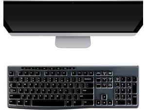 Lapogy Keyboard Cover Skin Protector Compatible for Logitech MK270 Wireless Keyboard &Logitech K270 K200 MK200 K260 MK260,Ultra Thin Desktop PC Silicone Keyboard Accessories,Black Lapogy Keyboard Cover Skin Protector Compatible for Logitech MK270 Wireless Keyboard &Logitech K270 K200 MK200 K260 MK260,Ultra Thin Desktop PC Silicone Keyboard Accessories,Black