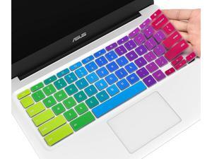 Colorful Keyboard Cover for ASUS Chromebook Flip C434 2-in-1 14 Laptop C434TA-DH342T DSM4T DS384T C302CA C423 C425TA C433TA C434TA C523NA Keyboard Protector ASUS Chromebook Accessories Rainbow Colorful Keyboard Cover for ASUS Chromebook Flip C434 2-in-1 14 Laptop C434TA-DH342T DSM4T DS384T C302CA C423 C425TA C433TA C434TA C523NA Keyboard Protector ASUS Chromebook Accessories Rainbow