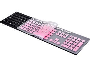 KeyCover - Keyboard Cover Compatible with Dell KM636 KB216 & Dell Optiplex 5250 3050 3240 5460 7450 7050 & Dell Inspiron AIO 3475/3670/3477 All-in one Desktop Keyboard - Gradual Pink KeyCover - Keyboard Cover Compatible with Dell KM636 KB216 & Dell Optiplex 5250 3050 3240 5460 7450 7050 & Dell Inspiron AIO 3475/3670/3477 All-in one Desktop Keyboard - Gradual Pink