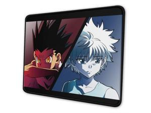 Hunter X Hunter Gon & Killua Mouse Pad Non-Slip Gaming Mouse Pad with Stitched Edge Computer PC Mousepad Rubber Base for Office Home